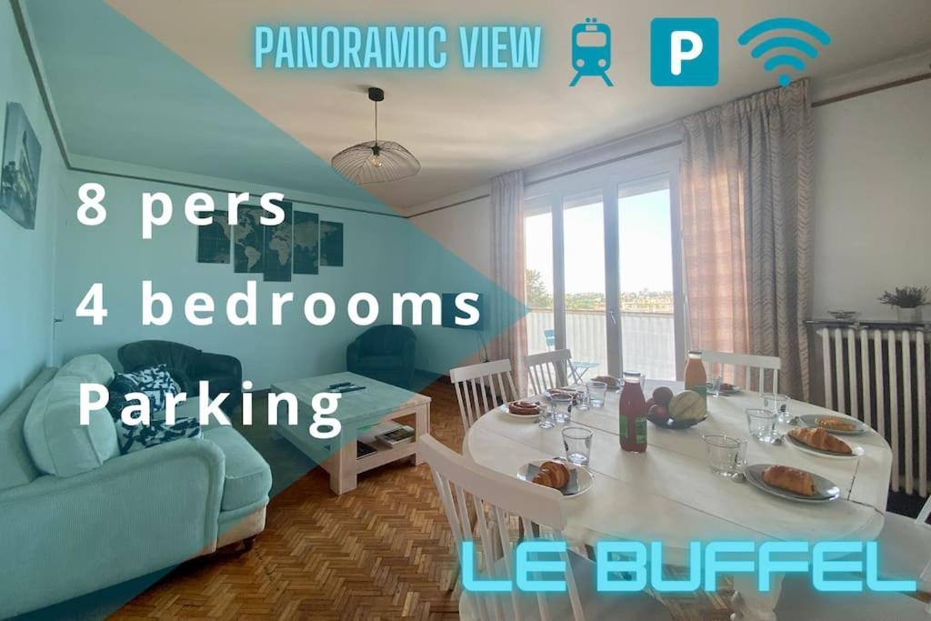 Le Buffel - Appartement 4 Chambres, Parking, Wi-Fi, Tram - 8Pers Монпельє Екстер'єр фото